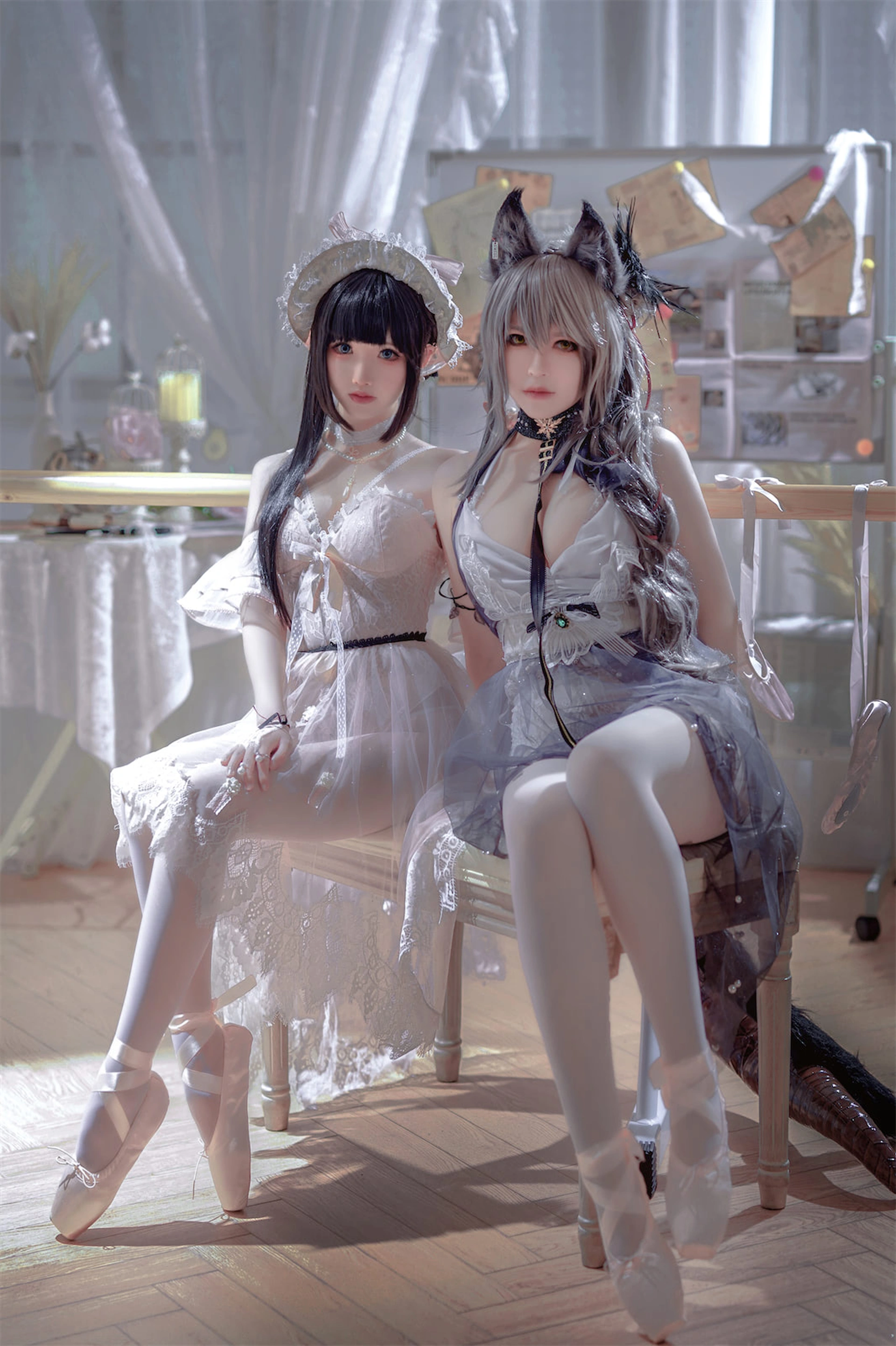 面饼仙儿 - NO.118 &半半子 Arknights 黑x森蚺バレエ 1