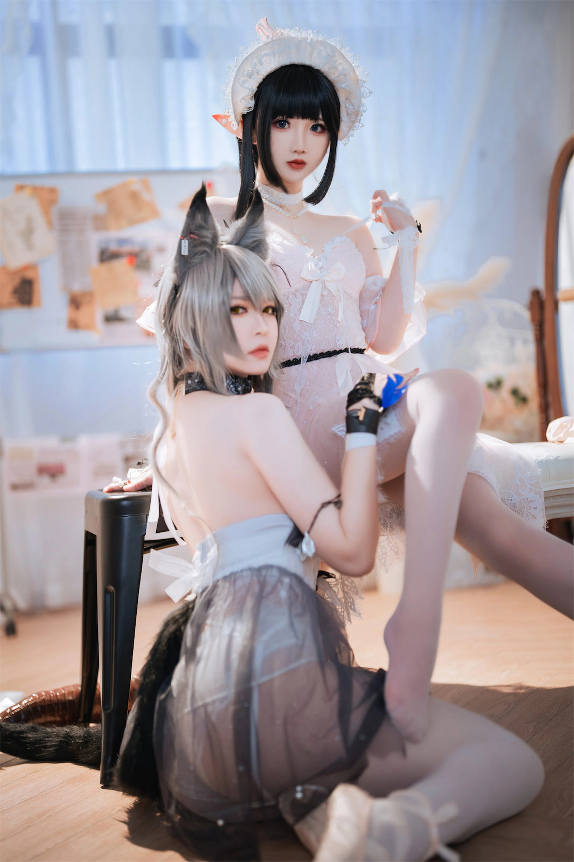 面饼仙儿 - NO.118 &半半子 Arknights 黑x森蚺バレエ 3